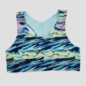 DSG Momentum‎ Sports Bra Graffiti Vibrations Moisture Wicking UV Protection M